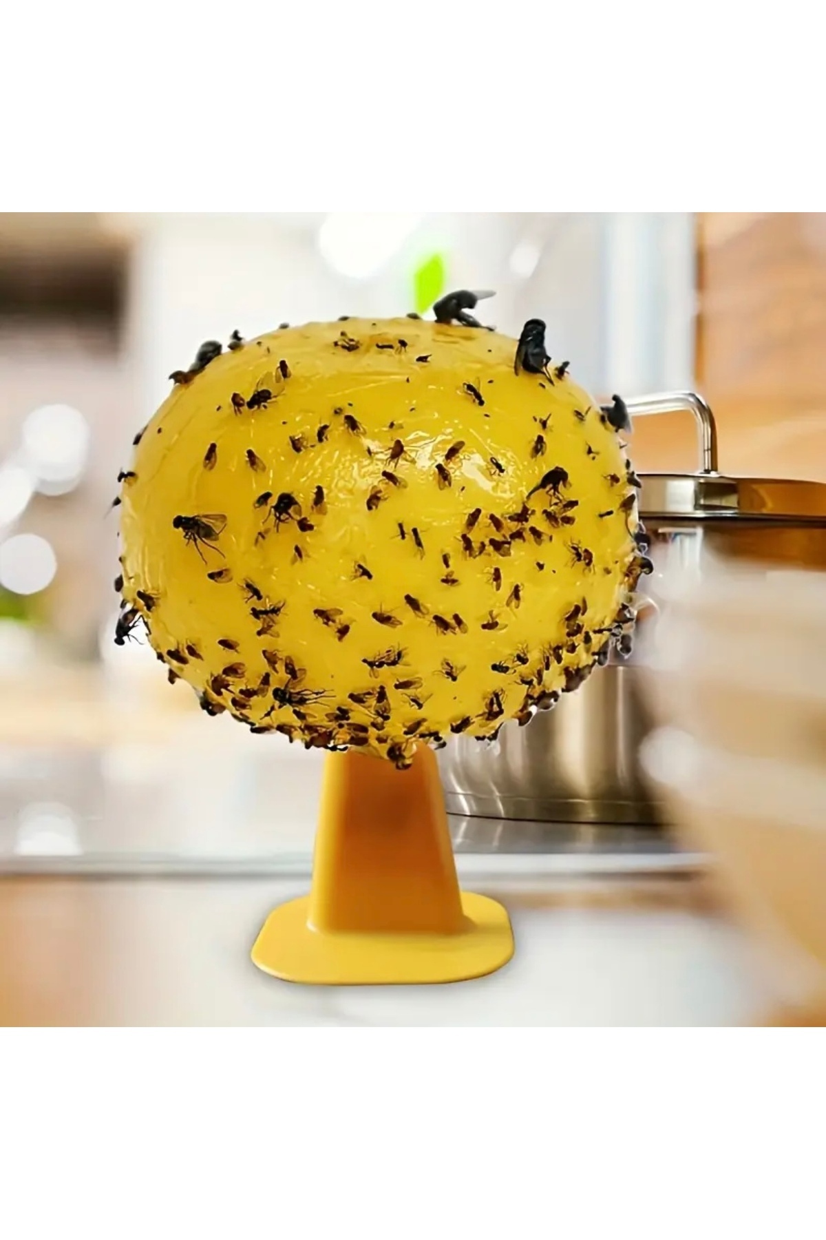 Sinek ve Böcek Yakalama Topu - Yapışkan Tuzak Topu | Su Geçirmez, Güneşe Dayanıklı