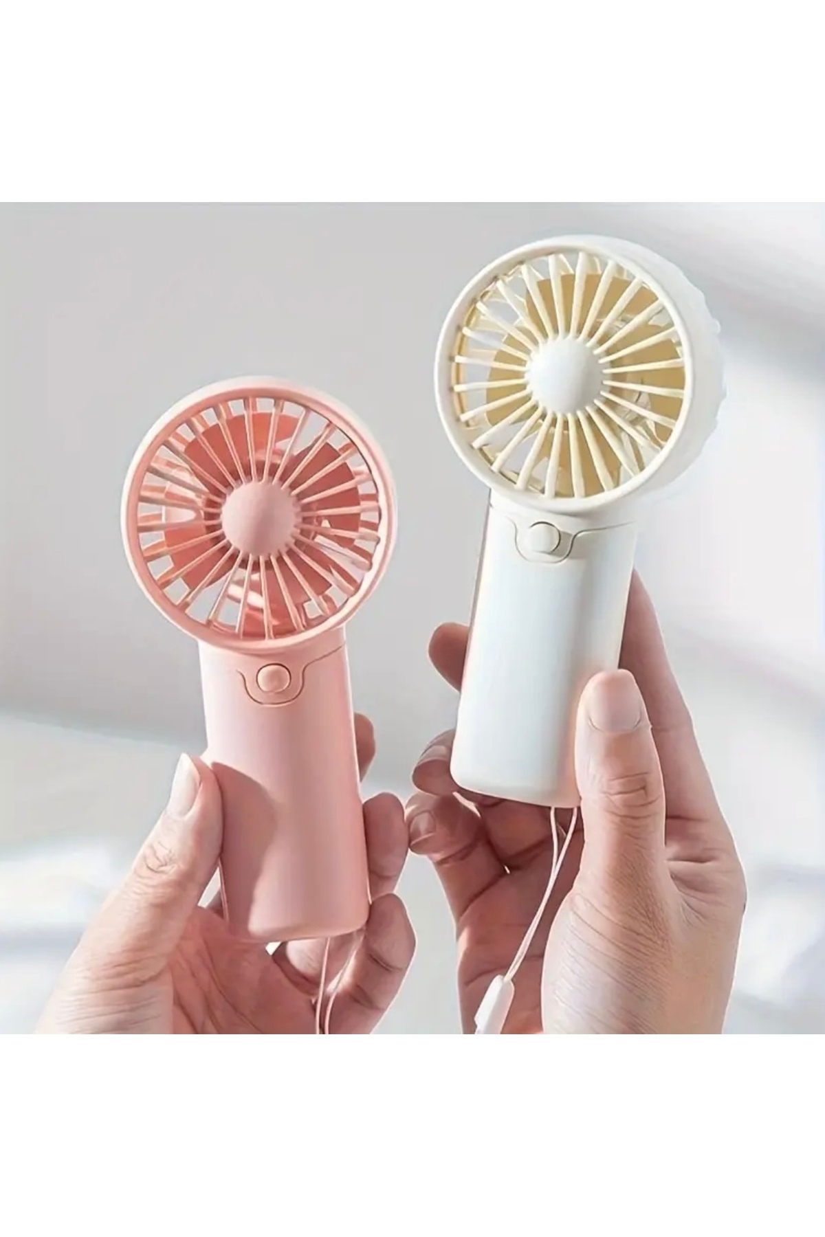 Taşınabilir Mini El Tipi Fan - Hafif, Sessiz ve Güçlü