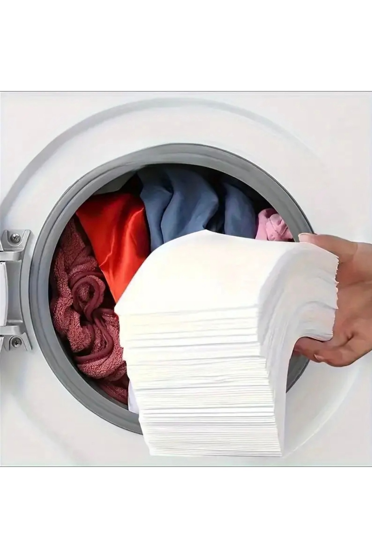 20 Adet Çamaşır Makinesi Renk Koruyucu Mendil – Boya Emici Çamaşır Koruma Mendili