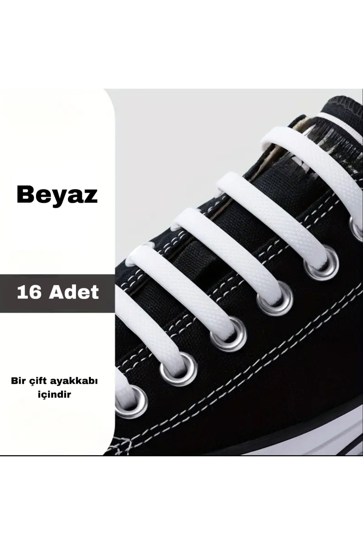 Silikon Elastik Ayakkabı Bağcıkları – Kolay, Su Geçirmez, Şık Ve Konforlu