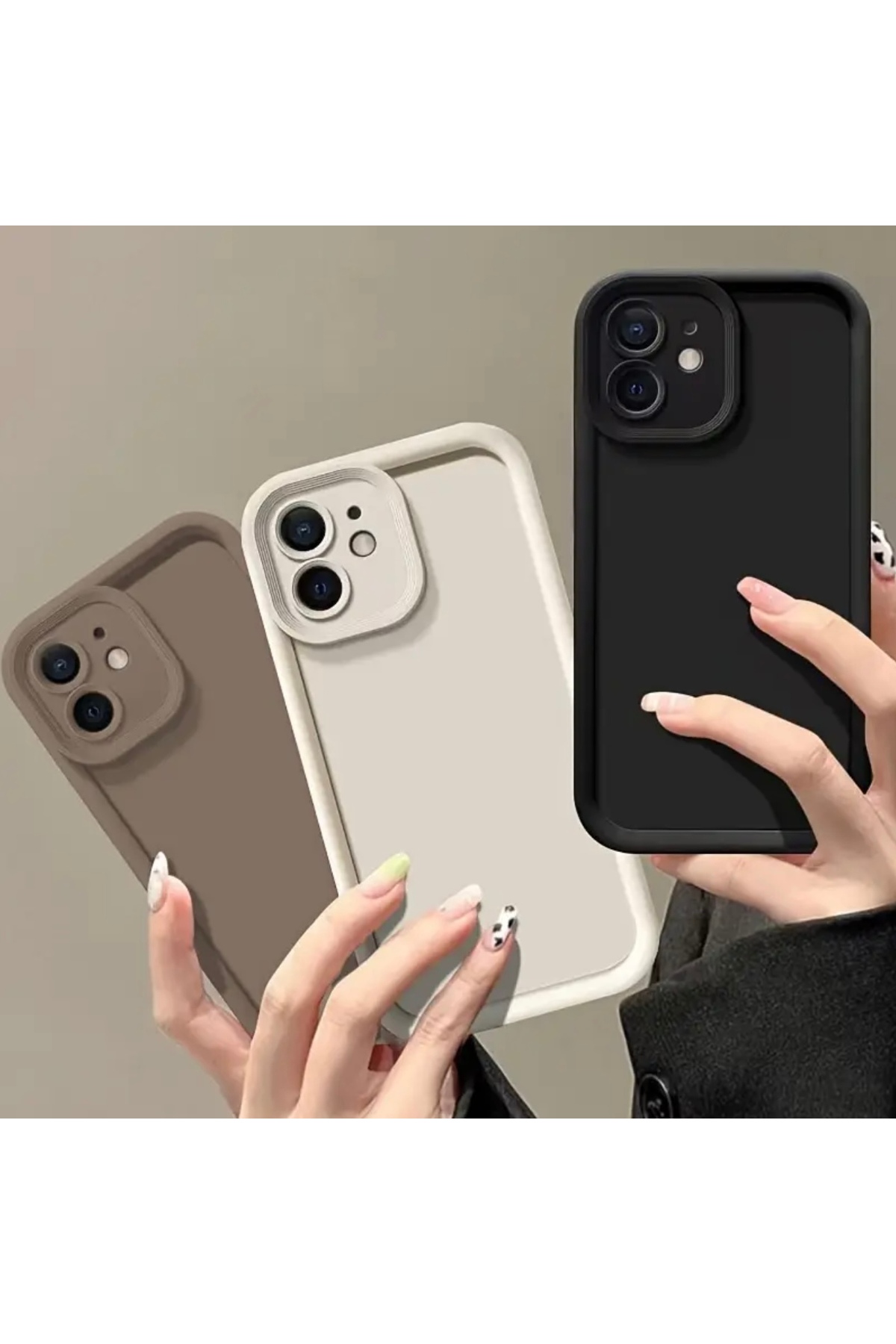 iPhone 11 - Lüks Darbeye Dayanıklı Telefon Kılıfı - 3 Farklı Renk Seçeneği